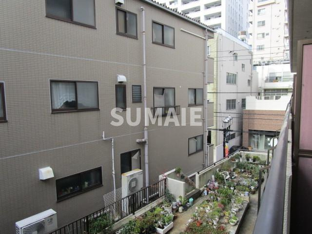 グリーンハイツ木村の展望|バルコニーからの景色です。