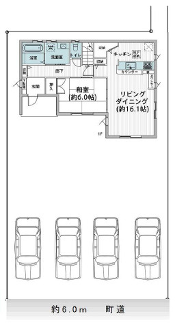 【区画図】 | 邑楽郡大泉町東小泉　中古戸建