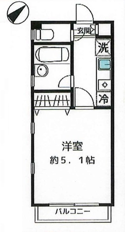 プライマル白山の間取り