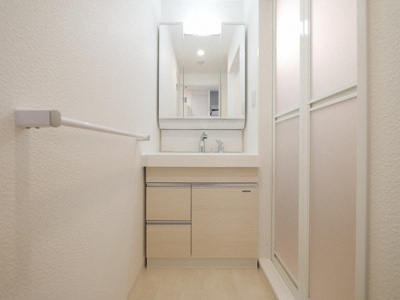 【洗面所】 | MT空堀 | 忙しい朝には欠かせない洗面所です
