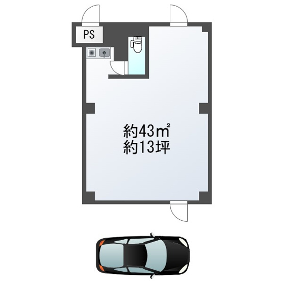 【間取り】 | 第3金子マンション