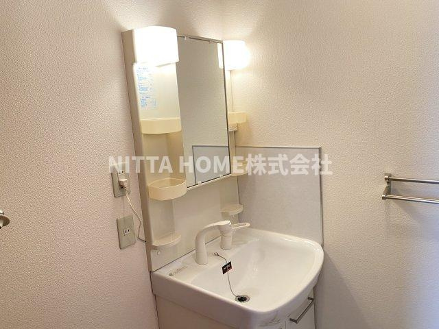 クラージュの独立洗面台|独立洗面台が付いています(*^^*)