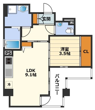 Urbex Tenrokuの間取り