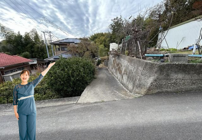 松山市衣山４丁目の売地の外観|外観です