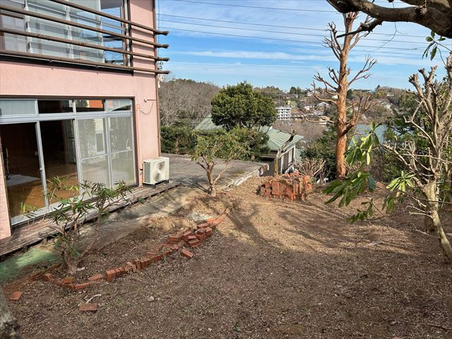 宇佐美みのりの村　温泉付き戸建て3LDKの庭|ガーデニング等が楽しめます