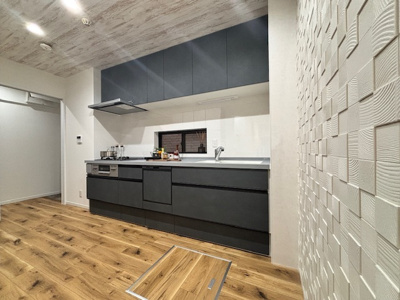 【キッチン】 | 中銀茅ケ崎マンシオン【新規リフォーム済物件/132㎡超・３LDK/専用駐車場確保】