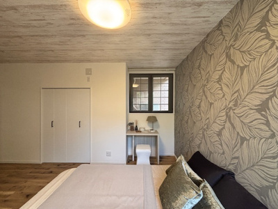 【寝室】 | 中銀茅ケ崎マンシオン【新規リフォーム済物件/132㎡超・３LDK/専用駐車場確保】