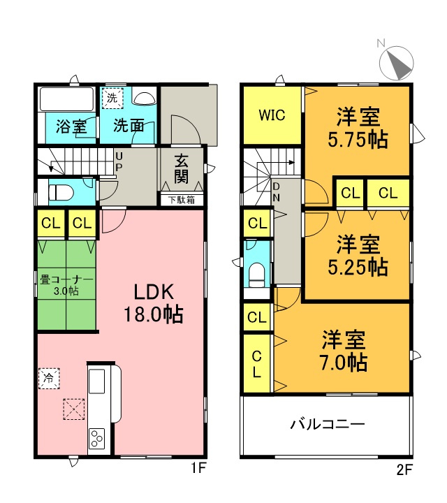 高浜市小池町第4　新築一戸建の区画図