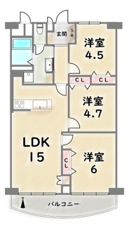 【間取り】 | 壬生川団地