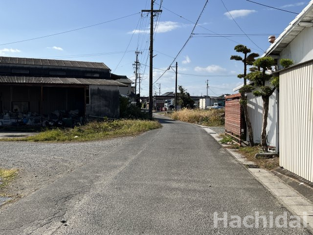 高浜市小池町第4　新築住宅＜1号棟＞の前面道路含む現地写真