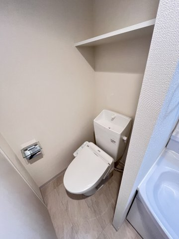 大阪市都島区網島町の賃貸マンションのトイレ