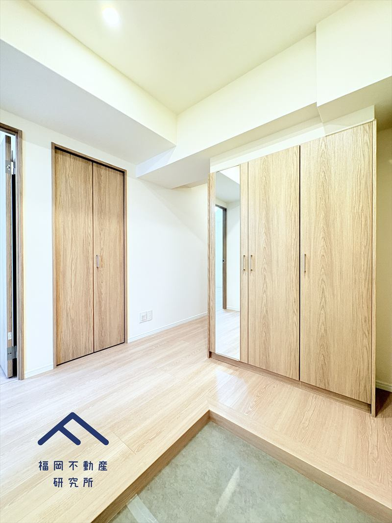 レークヒルズ野多目一番館Ａの玄関