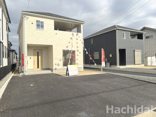 碧南市松江町第2　新築一戸建の前面道路含む現地写真