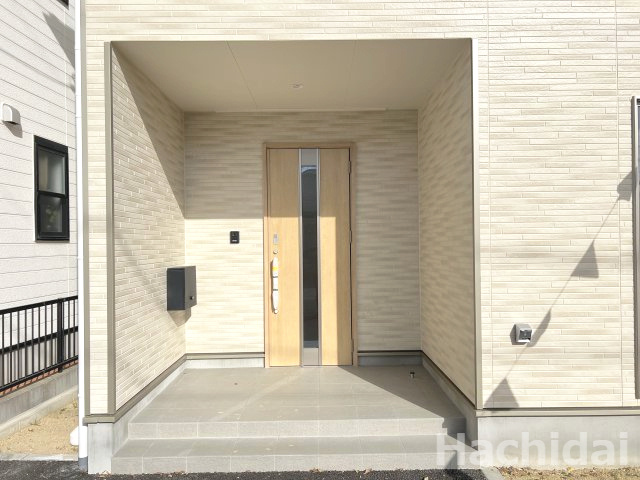 碧南市松江町第2　新築一戸建の前面道路含む現地写真