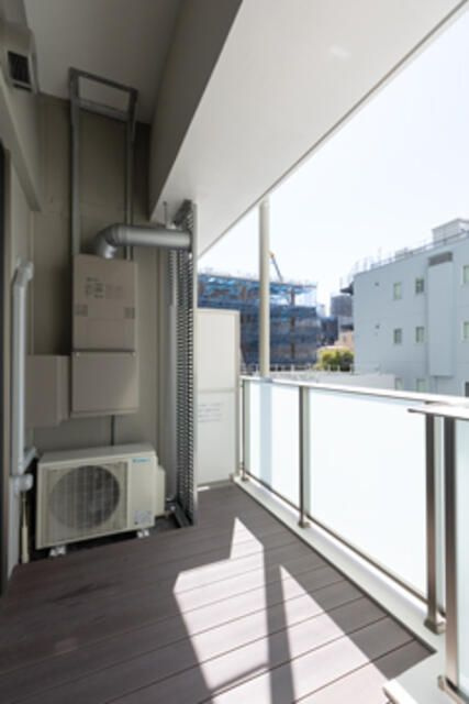 レガシス中目黒のバルコニー