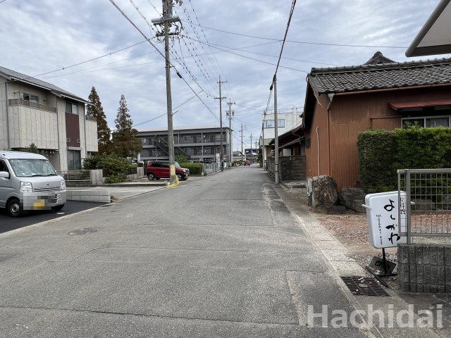 碧南市松江町第2　新築一戸建の前面道路含む現地写真
