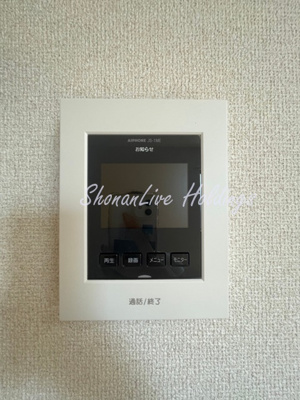 【セキュリティ】 | ブリリアンス根岸 | モニター付きインターホンでセキュリティ安心♪