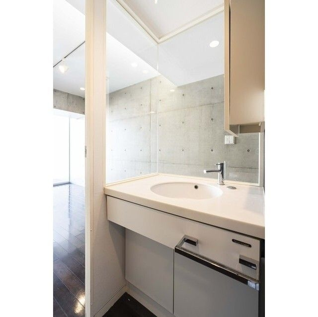 BPRレジデンス渋谷の洗面所|■ドラム式洗濯乾燥機