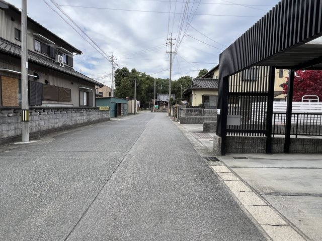 碧南市松江町第2　新築一戸建の前面道路含む現地写真