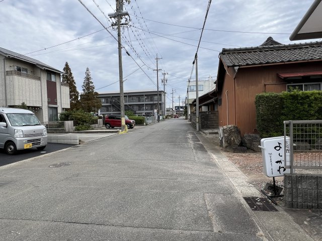 碧南市松江町第2　新築一戸建の前面道路含む現地写真
