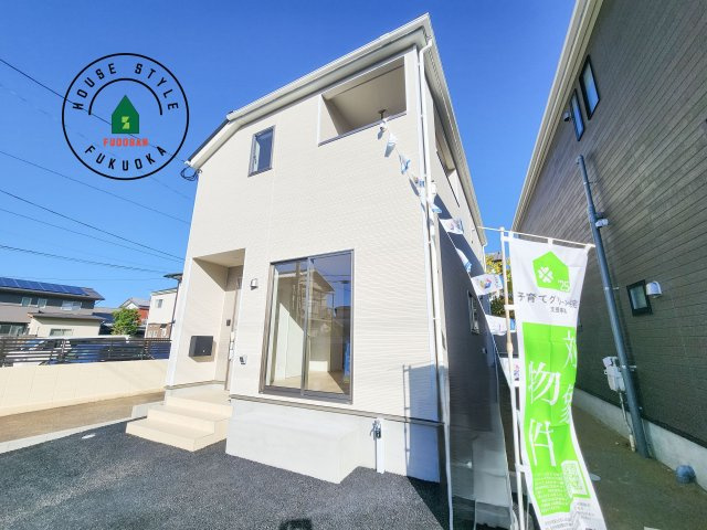 福岡市城南区干隈1丁目第4-2棟（1号棟）の外観|デザイン性のある外観です。