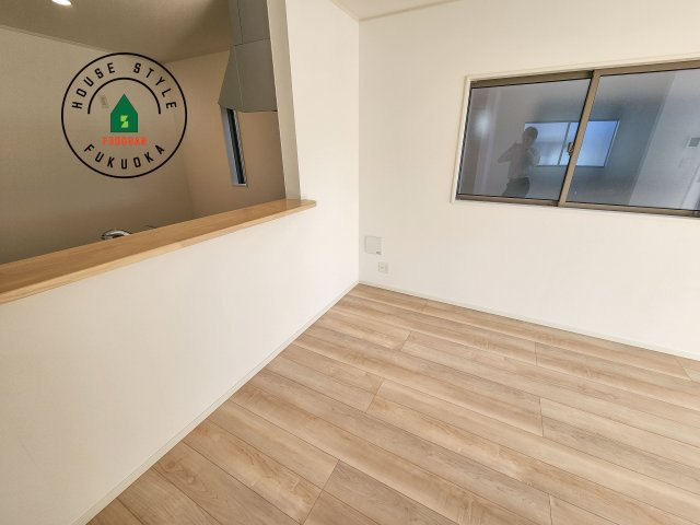 福岡市城南区干隈1丁目第4-2棟（1号棟）のダイニング|ダイニングとリビングのメリハリが付けやすい空間設計になっています。