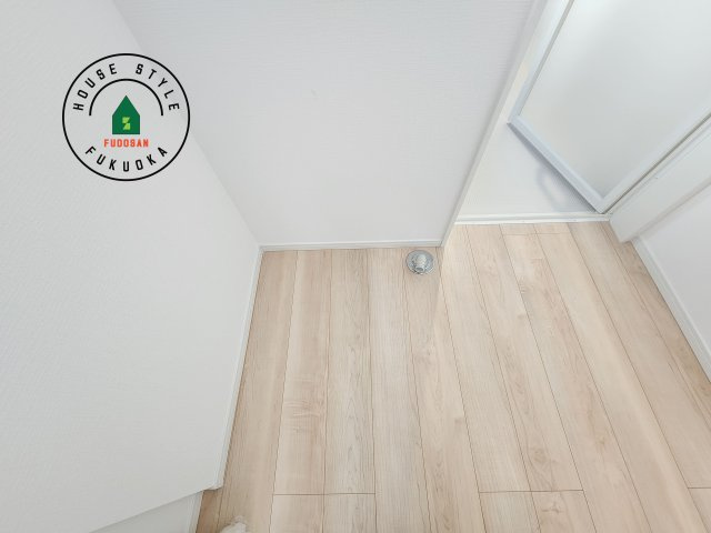 福岡市城南区干隈1丁目第4-2棟（1号棟）のランドリースペース|ランドリースペースは広さもたっぷり。