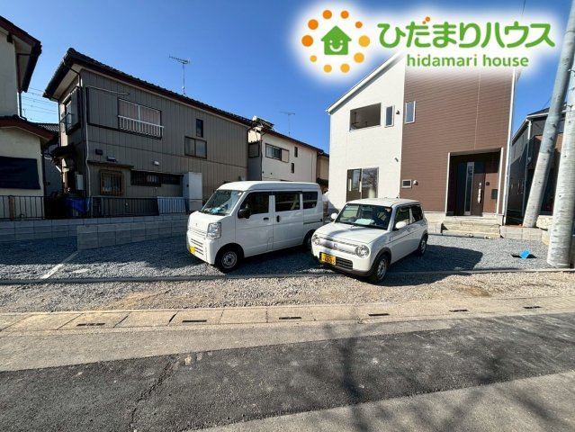 鴻巣市筑波第5　新築戸建　クレイドル05の駐車場