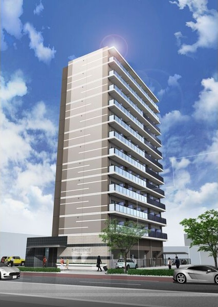 S-RESIDENCE堀田NorthⅡの外観|外観は落ち着いています