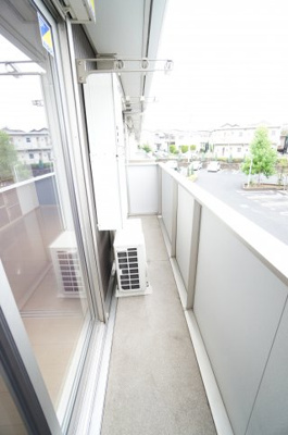 【バルコニー】 | PARK HILLS MIYAKO C | ※同物件・反転タイプの写真です。