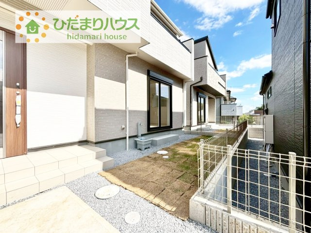 【庭】 | 取手市台宿1丁目　新築戸建　3号棟 | お庭付物件になります！お庭遊びや、プールなどお子様も大喜び(^^)