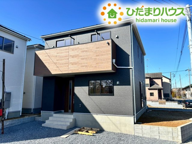 鴻巣市筑波第5　新築戸建　クレイドル04の外観|外観写真