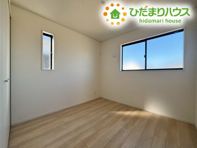 鴻巣市筑波第5　新築戸建　クレイドル04の子供部屋|2階洋室：5帖