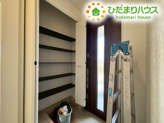 鴻巣市筑波第5　新築戸建　クレイドル04の収納