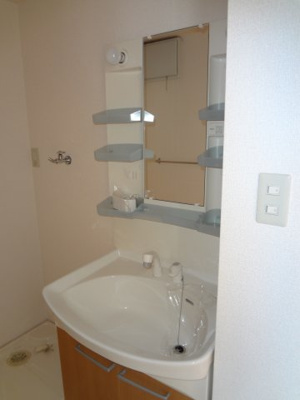 【洗面所】 | カモミール | ※同建物同型別のお部屋