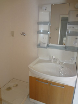 【洗面所】 | カモミール | ※同建物同型別のお部屋