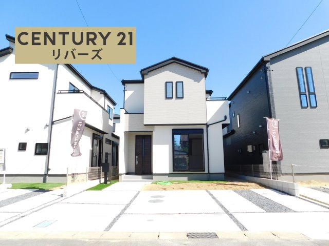 北名古屋市六ツ師女夫越の新築一戸建の外観|☆２号棟☆　ラスト３棟！！いつでもご案内出来ます♪（お問合せ当日、平日、水曜、夜間もＯＫ）　敷地４１．２３坪！　駐車並列３台ＯＫ　全居室南向き！　広々ＬＤＫ約１８．０帖♪　大型パントリー完備