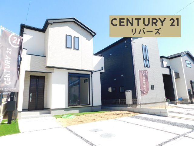 北名古屋市六ツ師女夫越の新築一戸建の外観|☆２号棟☆　ラスト３棟！！いつでもご案内出来ます♪（お問合せ当日、平日、水曜、夜間もＯＫ）　敷地４１．２３坪！　駐車並列３台ＯＫ　全居室南向き！　広々ＬＤＫ約１８．０帖♪　大型パントリー完備