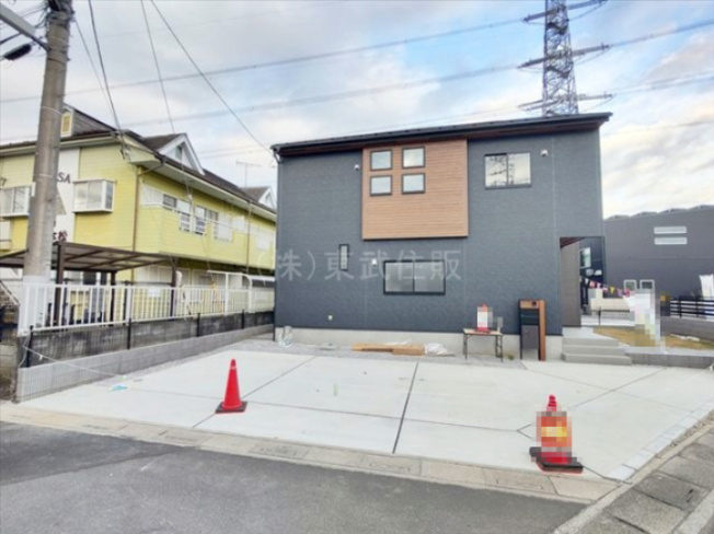 【駐車場】 | 鶴ヶ島市下新田　全2棟　1号棟 | カースペース2台可