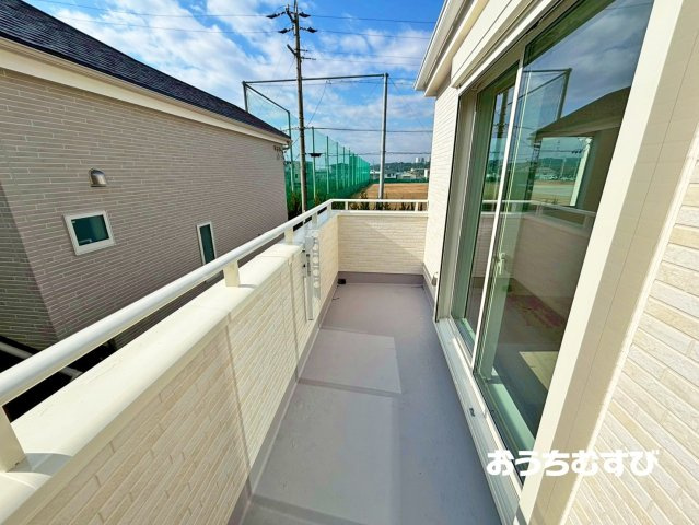 春日井市白山町（全4棟）のバルコニー