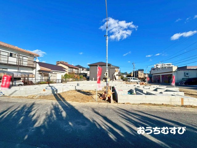 春日井市白山町（全4棟）の前面道路含む現地写真