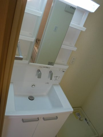 【独立洗面台】 | フローラル東葛西Ⅲ | この様な独立洗面台が付きます