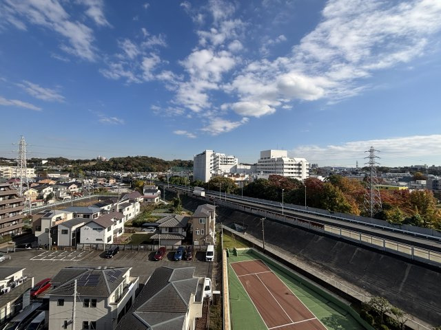 【展望】 | 9階建て8階部分につき、眺望良好◎プライベート空間が広がります。