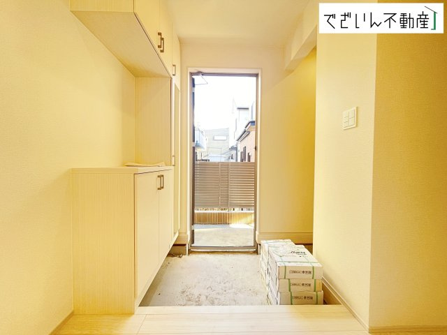 【玄関】 | blooming garden行田市桜町1丁目　【平屋】新築住宅 | 現地(2026年1月撮影)