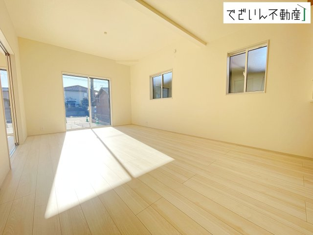 【居間・リビング】 | blooming garden行田市桜町1丁目　【平屋】新築住宅 | 現地(2026年1月撮影)