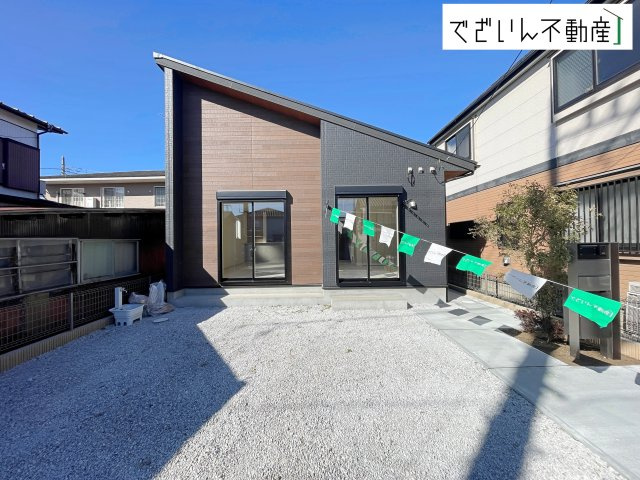 【外観】 | blooming garden行田市桜町1丁目　【平屋】新築住宅 | 現地(2026年1月撮影)
