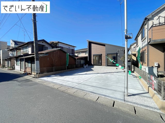 【外観】 | blooming garden行田市桜町1丁目　【平屋】新築住宅 | 現地(2026年1月撮影)