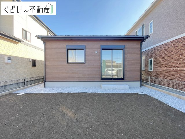 【外観】 | blooming garden行田市桜町1丁目　【平屋】新築住宅 | 現地(2026年1月撮影)