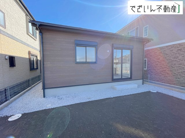 【外観】 | blooming garden行田市桜町1丁目　【平屋】新築住宅 | 現地(2026年1月撮影)