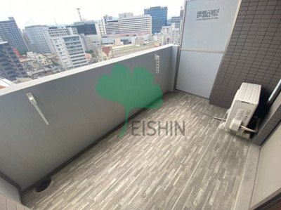 【バルコニー】 | エステートモア天神サクセス | 日当たりの良いバルコニーです！